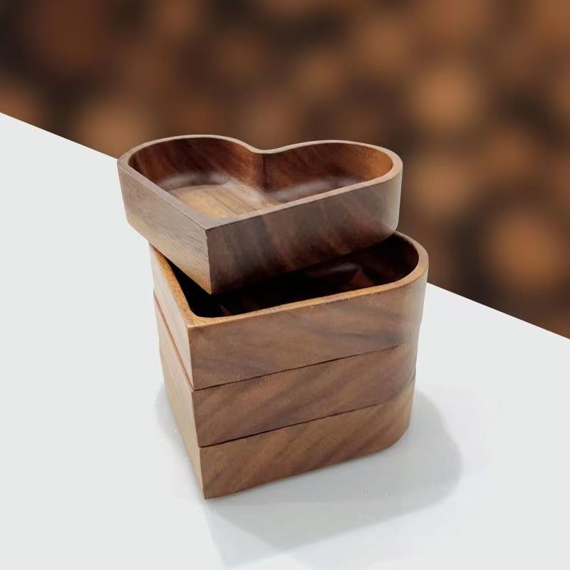 Bandeja de Madera Corazón