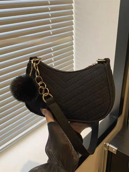 Bolso Bandolera de Fieltro para Mujer