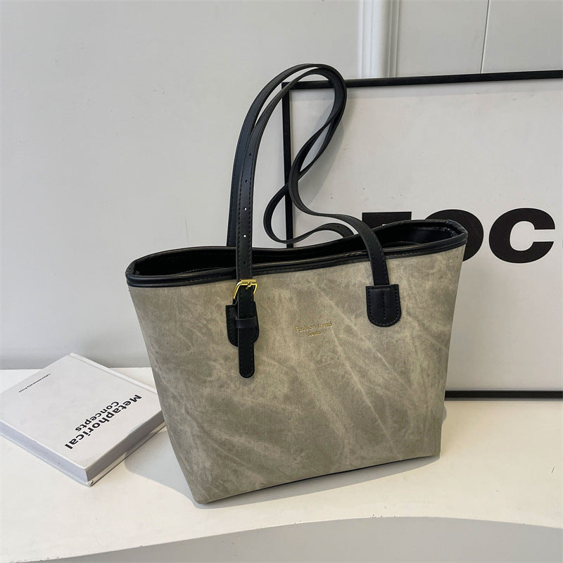 Bolso Tote Efecto Mármol