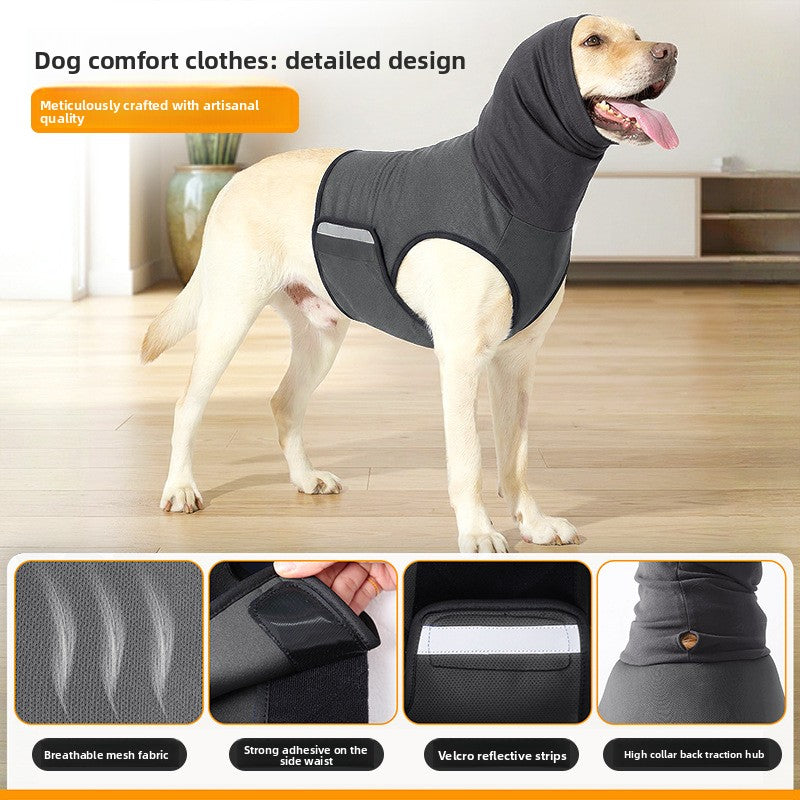 Chaleco con Capucha Antiansiedad para Perros