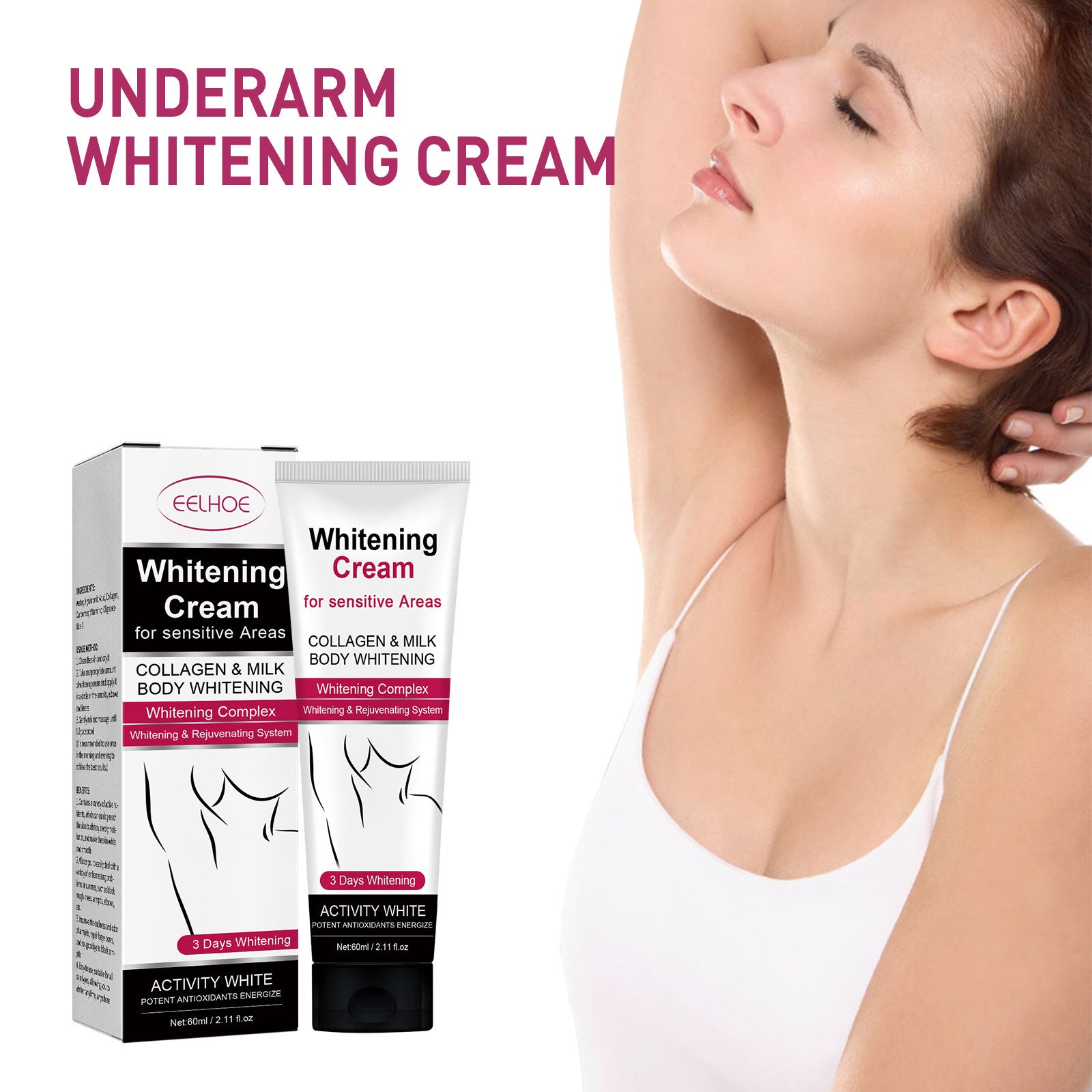 Crema Aclarante para Axilas