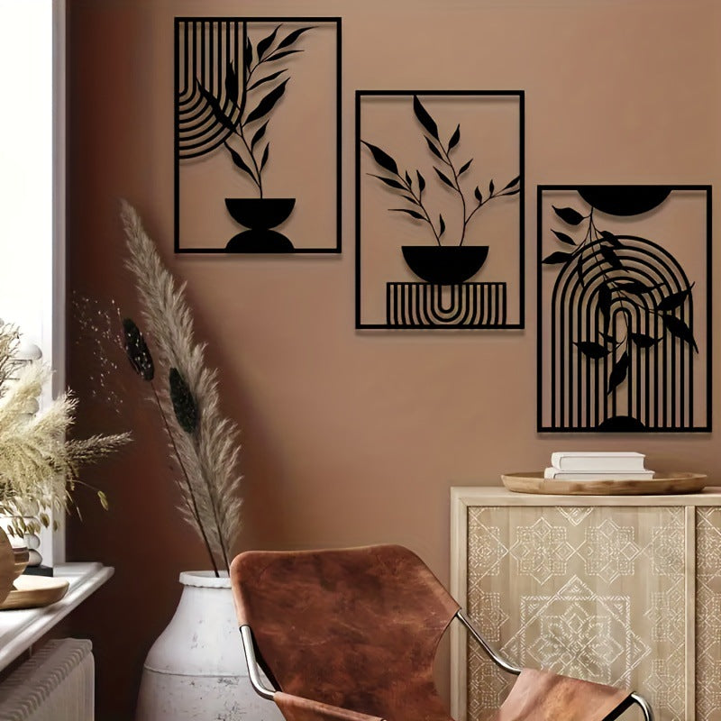 Cuadro de Pared Metal Minimalista