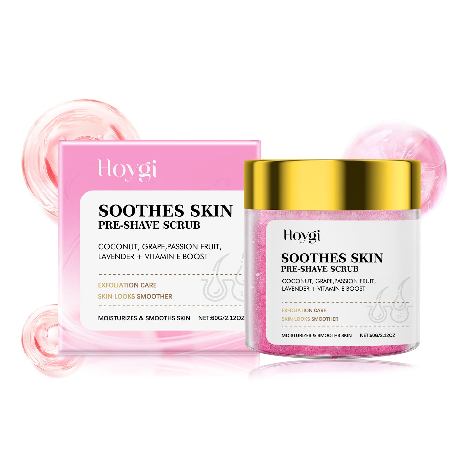 Exfoliante Pre-Afeitado para Depilación
