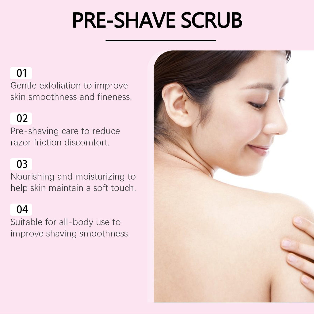 Exfoliante Pre-Afeitado para Depilación