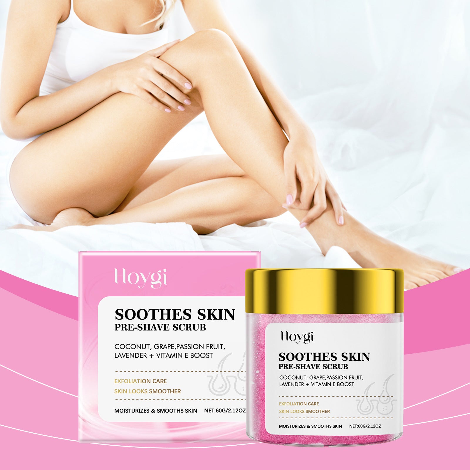 Exfoliante Pre-Afeitado para Depilación