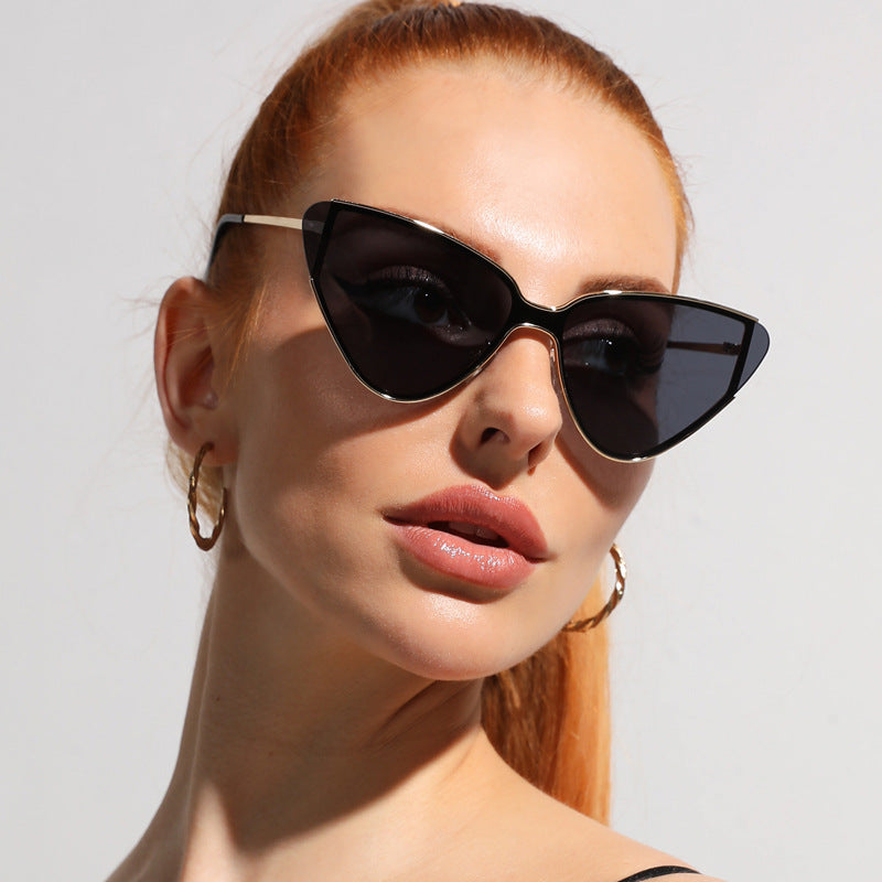Gafas de Sol Retro Ojo de Gato Oversize