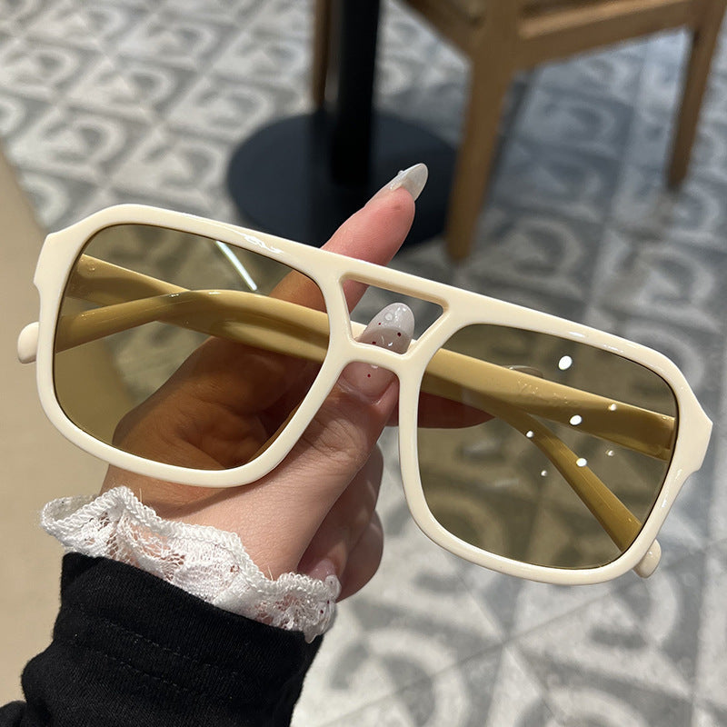 Gafas de Sol Cuadradas Doble Puente