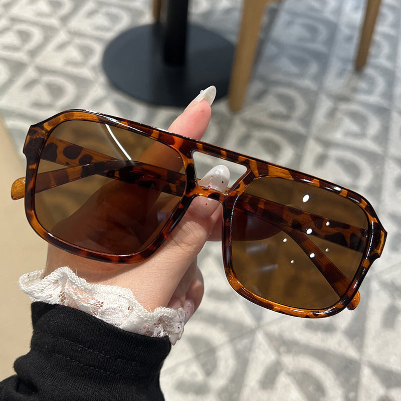 Gafas de Sol Cuadradas Doble Puente