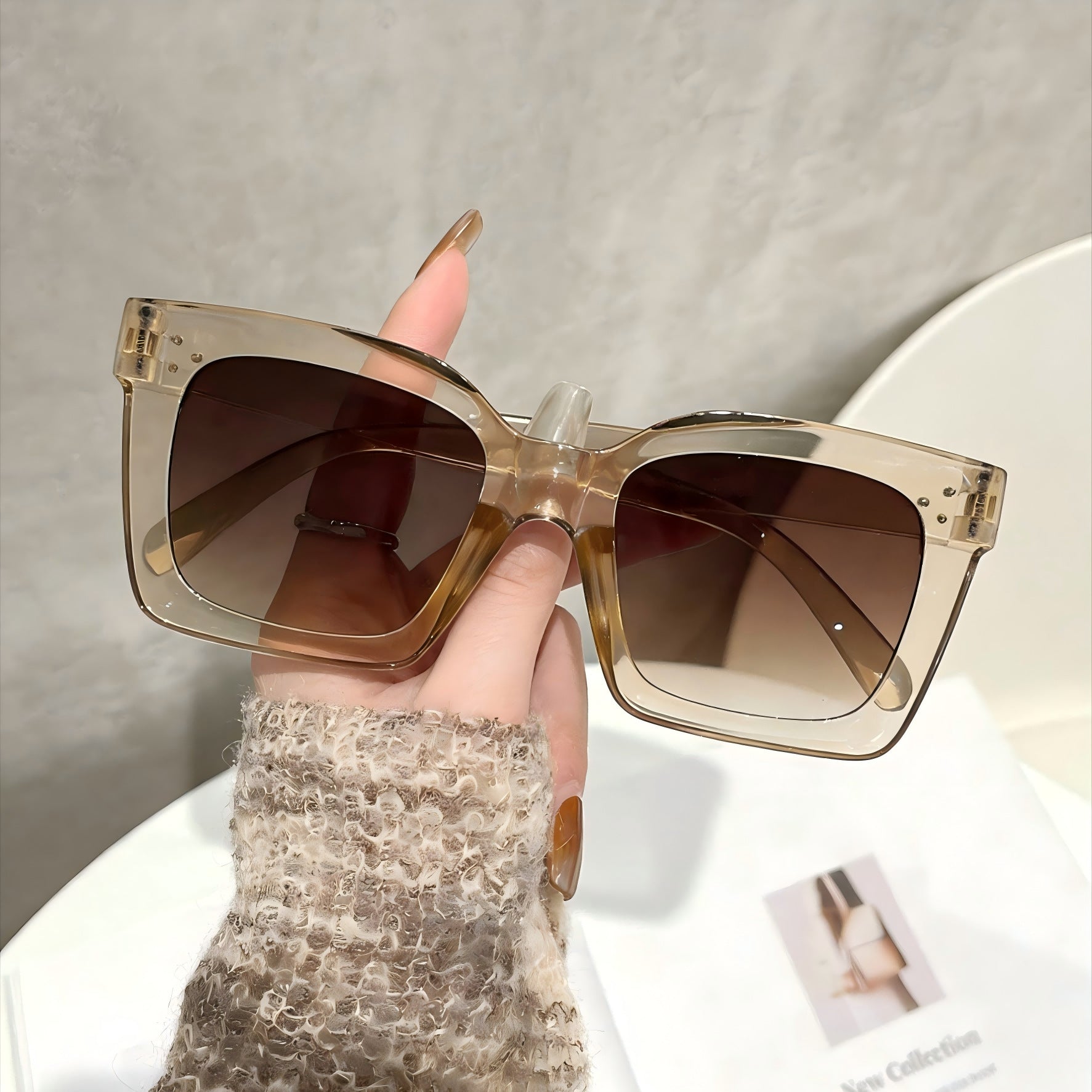 Gafas de Sol Degradadas Oversize