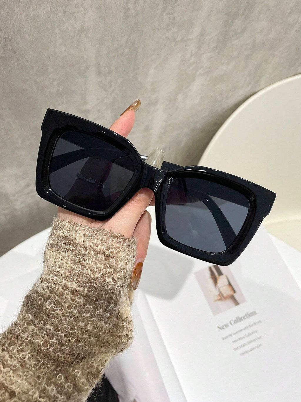 Gafas de Sol Degradadas Oversize