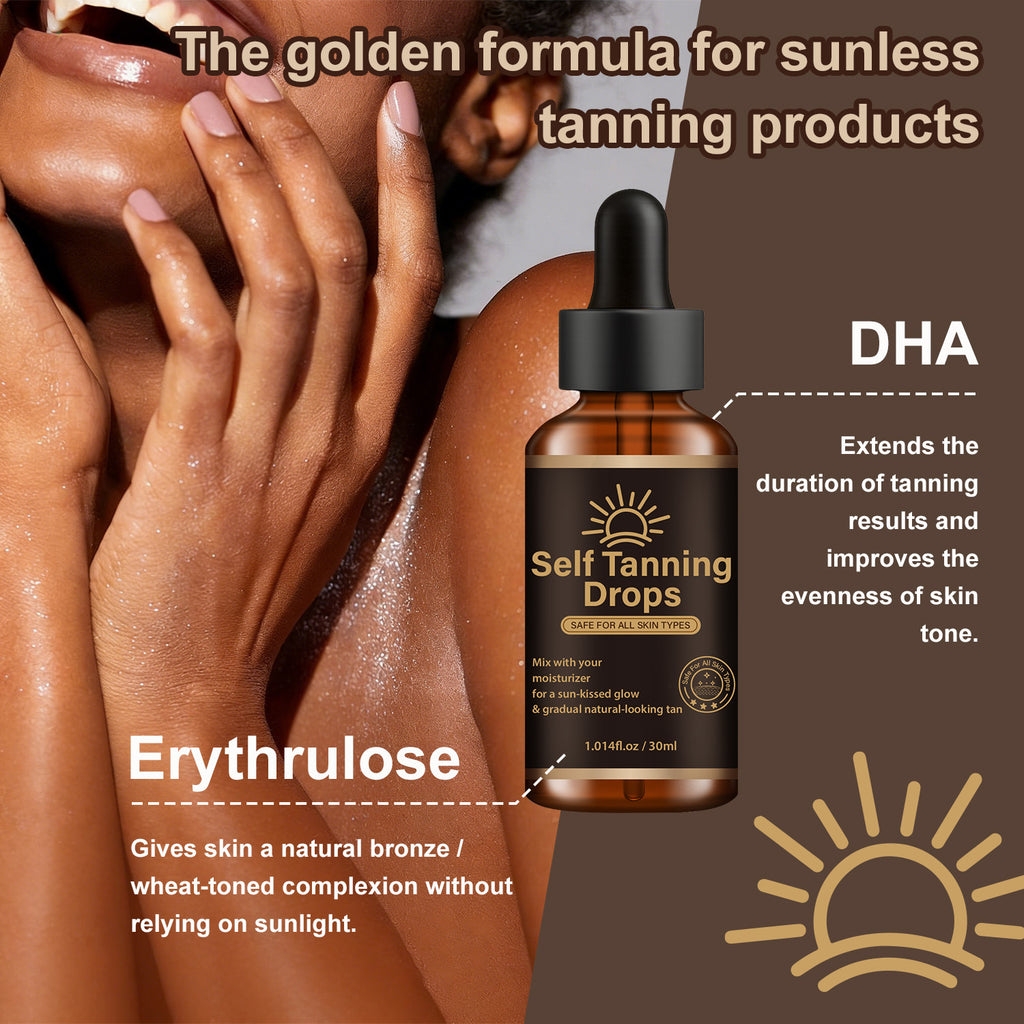 Gotas Autobronceadoras 30ml Brillo Natural