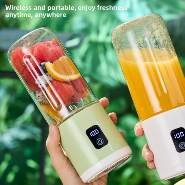 Vaso Licuadora Portátil Recargable con 12 Cuchillas